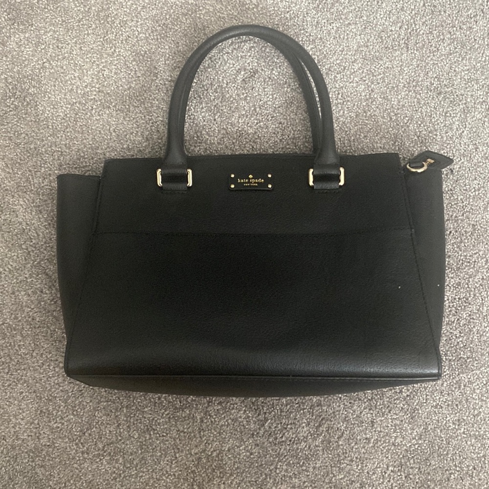 Gorgeous Black small Kate spade tote